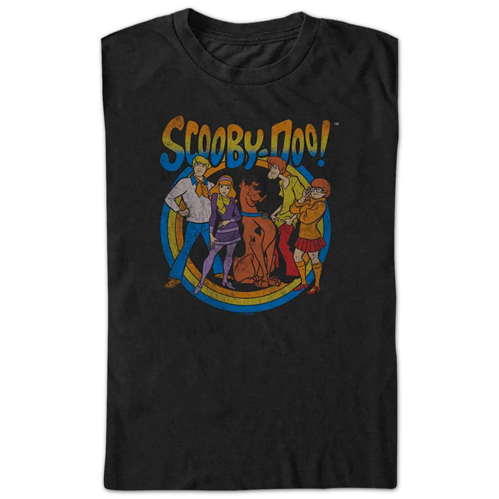 Retro Circle Scoobydoo Tshirt